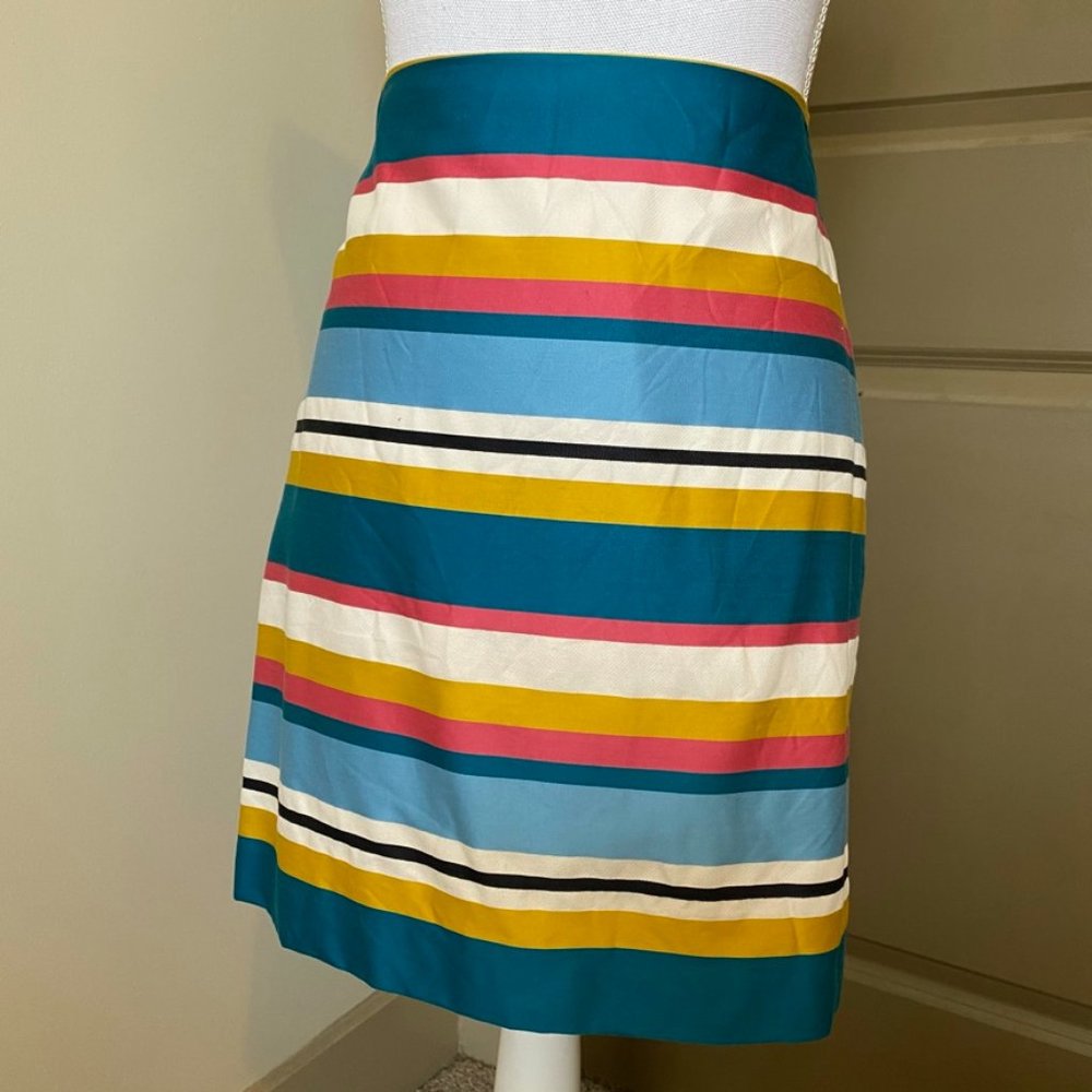 LOFT | Women's Multicolor Stripe Pencil Skirt